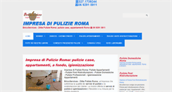 Desktop Screenshot of impresa-pulizie-roma.info